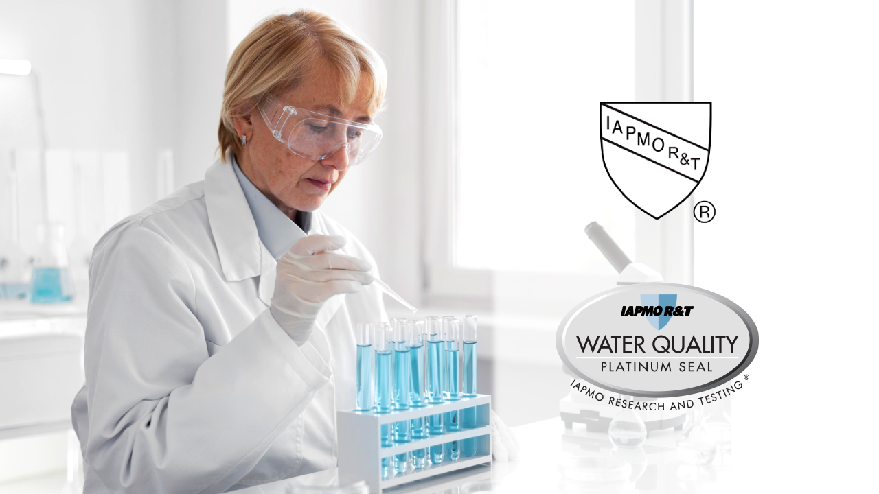Fil-Fresh pitcher water filters tested and certified by IAPMO R&T to NSF/ANSI 42