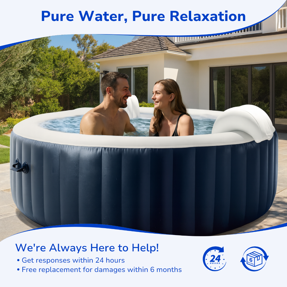 Fil-fresh Type VI Hot Tub Filter Cartridge for Coleman SaluSpa and Lay-Z-Spa, Inflatable Hot Tub Filter Replcement for 90352E, 58323, 90427E, 12-Pack - Fil-Fresh