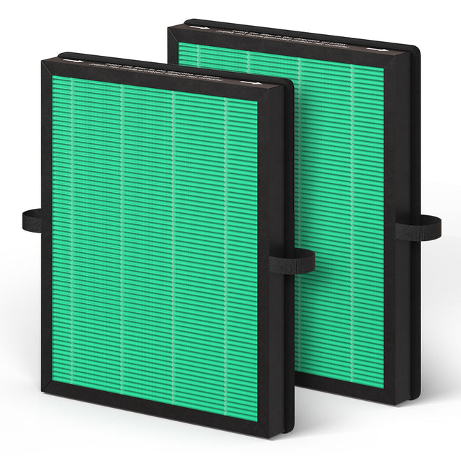 Fil-Fresh MK04 Air Filter Replacement, Compatible with AROEVE MK04 MG04JH Air Purifier, 4-in-1 H13 True HEPA, Replace MK04LX, Pet Dander Version
