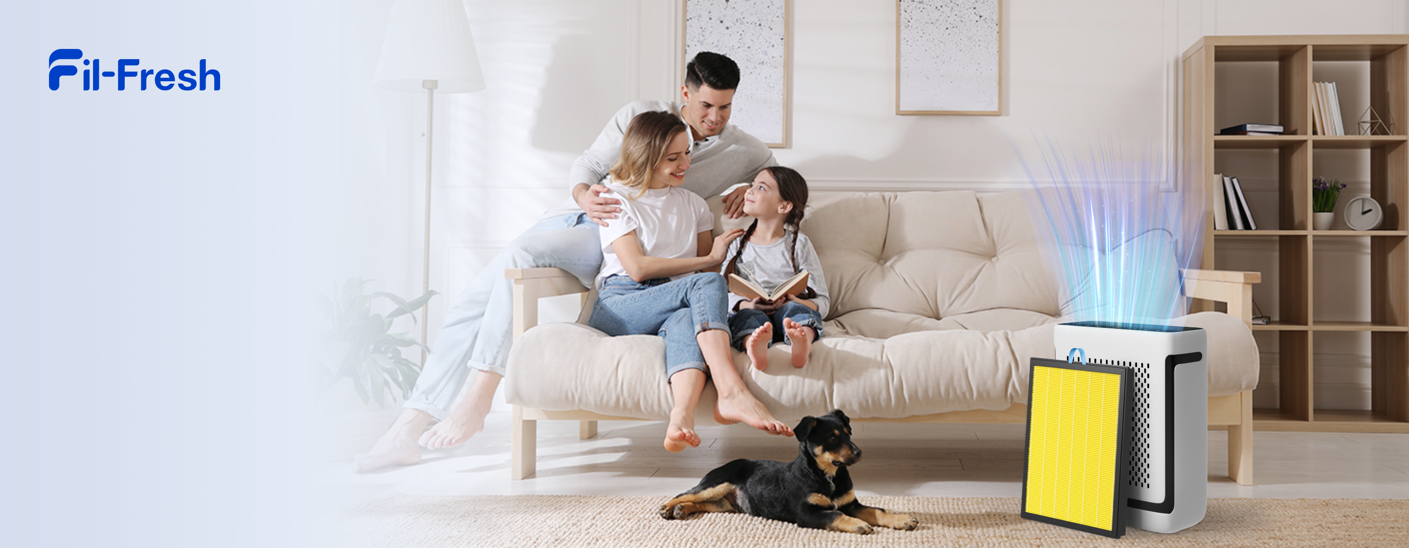 Fil-Fresh Vital 100S Pet Care Replacement Filter, Compatible with LEVOIT Vital 100S Air Purifier, 3-in-1 H13 True HEPA & Activated Carbon, Replace Vital 100S-RF-PA, Yellow, 2-Pack PC banner