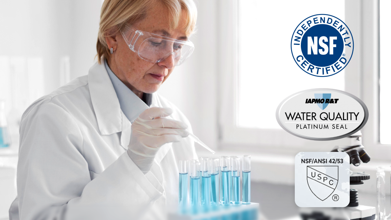 Fil-Fresh air and water filtration products undergoing third-party testing for top performance and reliability