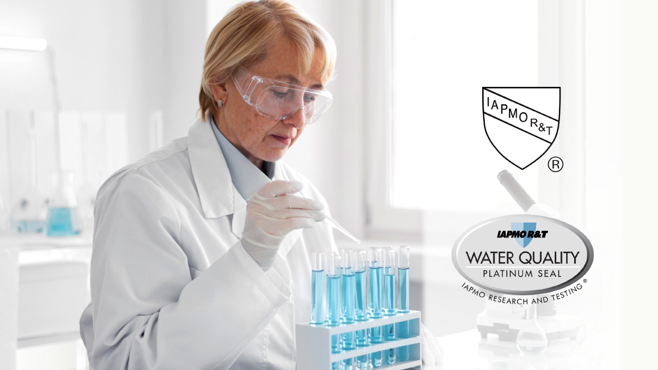 Fil-Fresh faucet water filter replacement certified by NSF International against NSF/ANSI 42
