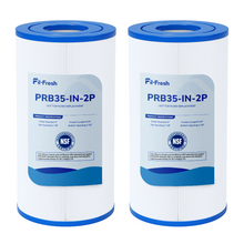 Fil-fresh PRB35-IN Hot Tub Filter Replacement for Filbur FC-2385, Unicel C-4335, ThermoSpa FL1008, Pleatco PRB35-IN, Guardian 409-219, 35 Sq. ft, 2-Pack