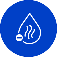 Water bottle filter filtering odor