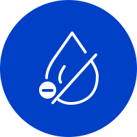 Water bottle filter filtering rust