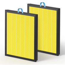 Fil-Fresh Vital 100S Pet Care Replacement Filter, Compatible with LEVOIT Vital 100S Air Purifier, 3-in-1 H13 True HEPA & Activated Carbon, Replace Vital 100S-RF-PA, Yellow, 2-Pack